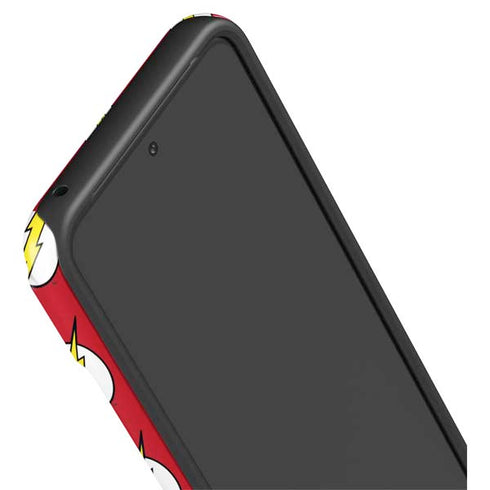 DC Comics The Flash Logo Pattern Google Pixel 8 Pro Impact Case